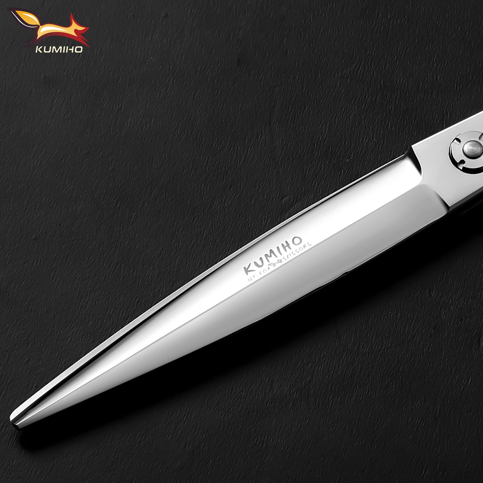 Kumiho ywb -70 7 &quot; skære hår saks pileform hårsaks frit skib