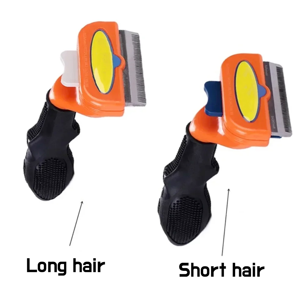 Peigne d'épilation pour chat, brosse pour chien, peigne de Massage pour poils de chat, épilateur de nettoyage, toilettage pour animaux de compagnie, peignes pour chats