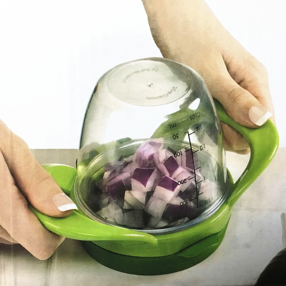 Food Onion Chopper Fruit & Vegetables Slice Dice Chop Machine Potato Dicer DIY Salad Cubes Maker Easy Clean Slicer Tool