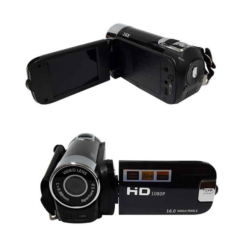 16MP 2.7 Inch Video Camcorder HD 1080P Handheld Digital Camera 16X Digital Zoom Anti-shake DV Camcorder Digital Video Camera