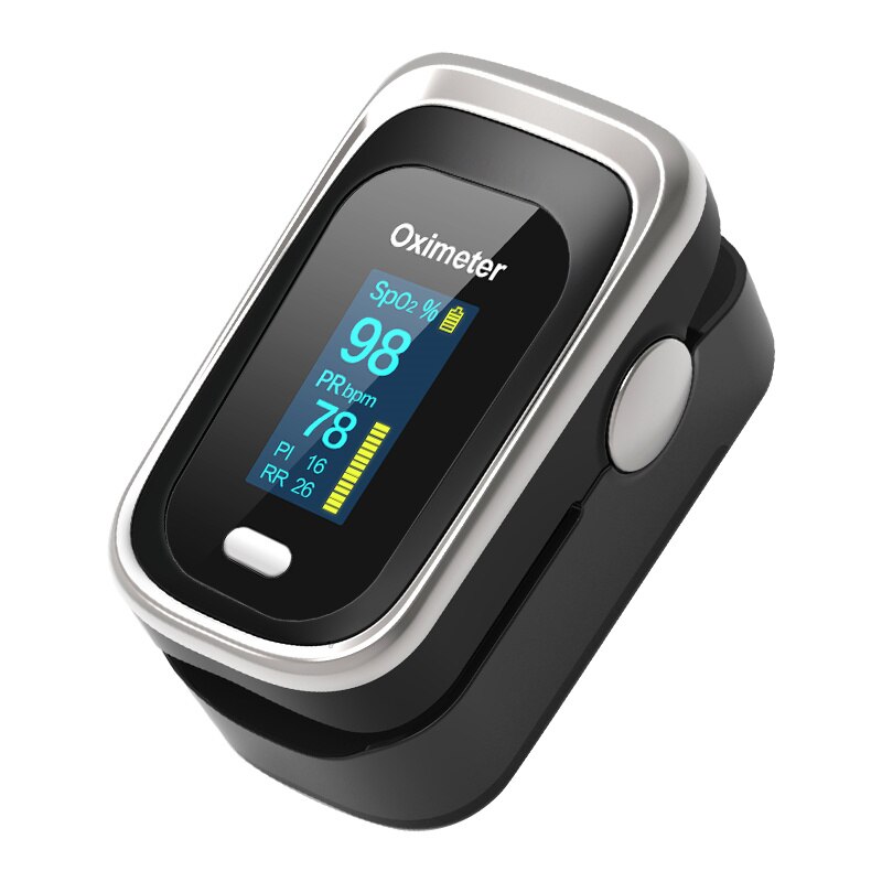 Professionele Pulsoximeter SPO2 Pr Pi Rr Hartslagmeter Oled Vinger Oximeter Draagbare Bloedzuurstofverzadiging Pulse Meter saturatiemeter vinger zuurstofmeter hartslagmeter pulsoxymeter: 2001-A