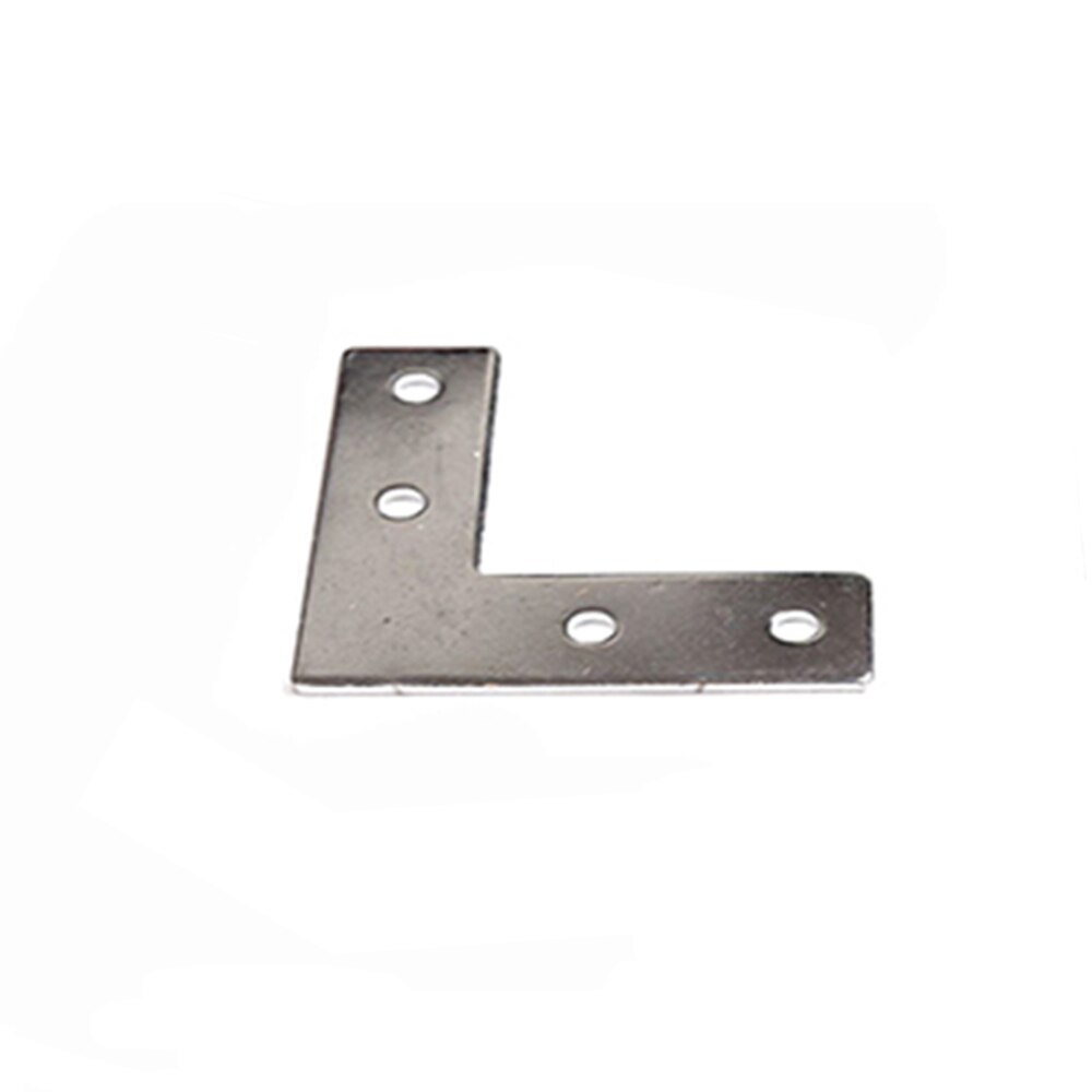 90 Degree Joint Board Plate Corner Angle Bracket Connection Strip for Aluminum Profile /3030/4040 L/T/Cross 4 Hole