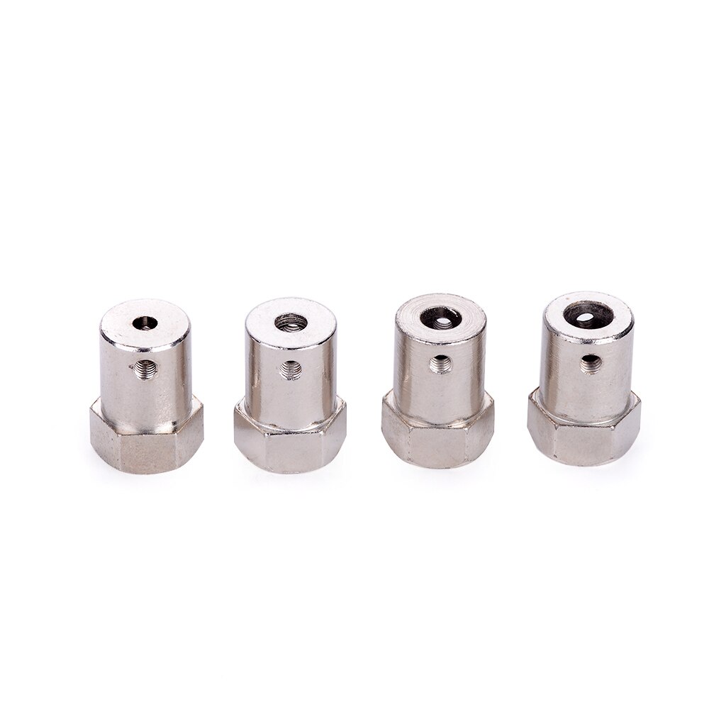 QUARKZMAN 6Pcs Coupleurs D'Arbre En Laiton 3mm à 3mm Avec Vis Et Clé - Flexible Pour RC, Robots Et Modèles