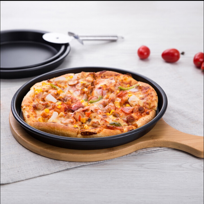 Ronde Non-stick Pizza Schotel Cakevorm Keuken Bakken Gebak Mold Pizza Tool Keuken Accessoires