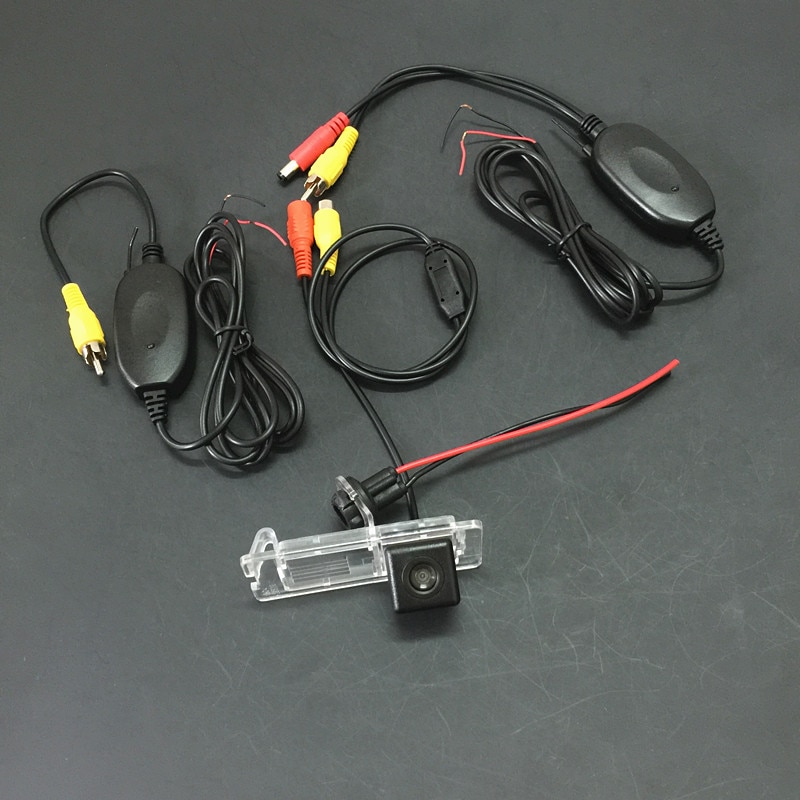 Trådløst bakkamera til renault megane 3 iii / diy let installation / backup kamera / hd ccd nattesyn