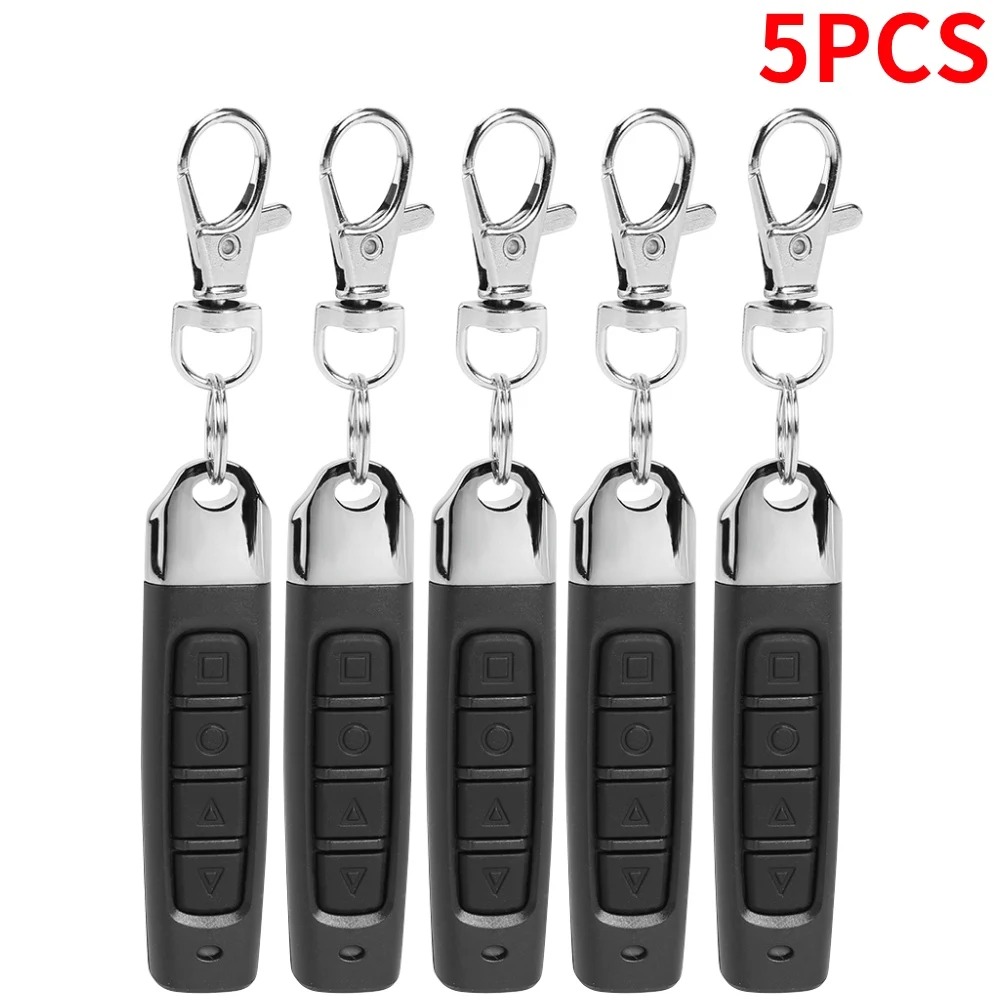 Germa 1/5 Stks 433Mhz Kopieer Afstandsbediening Elektrische Garagedeur Opener Draadloze Controll Duplicator Kloon Klooncode Zender: YELLOW