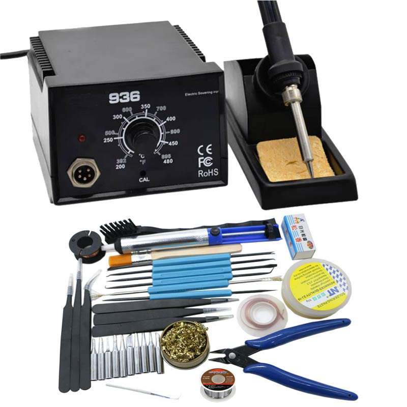 600W Soldering Station Electric Solder Iron 220V 936 for mobile phone repair