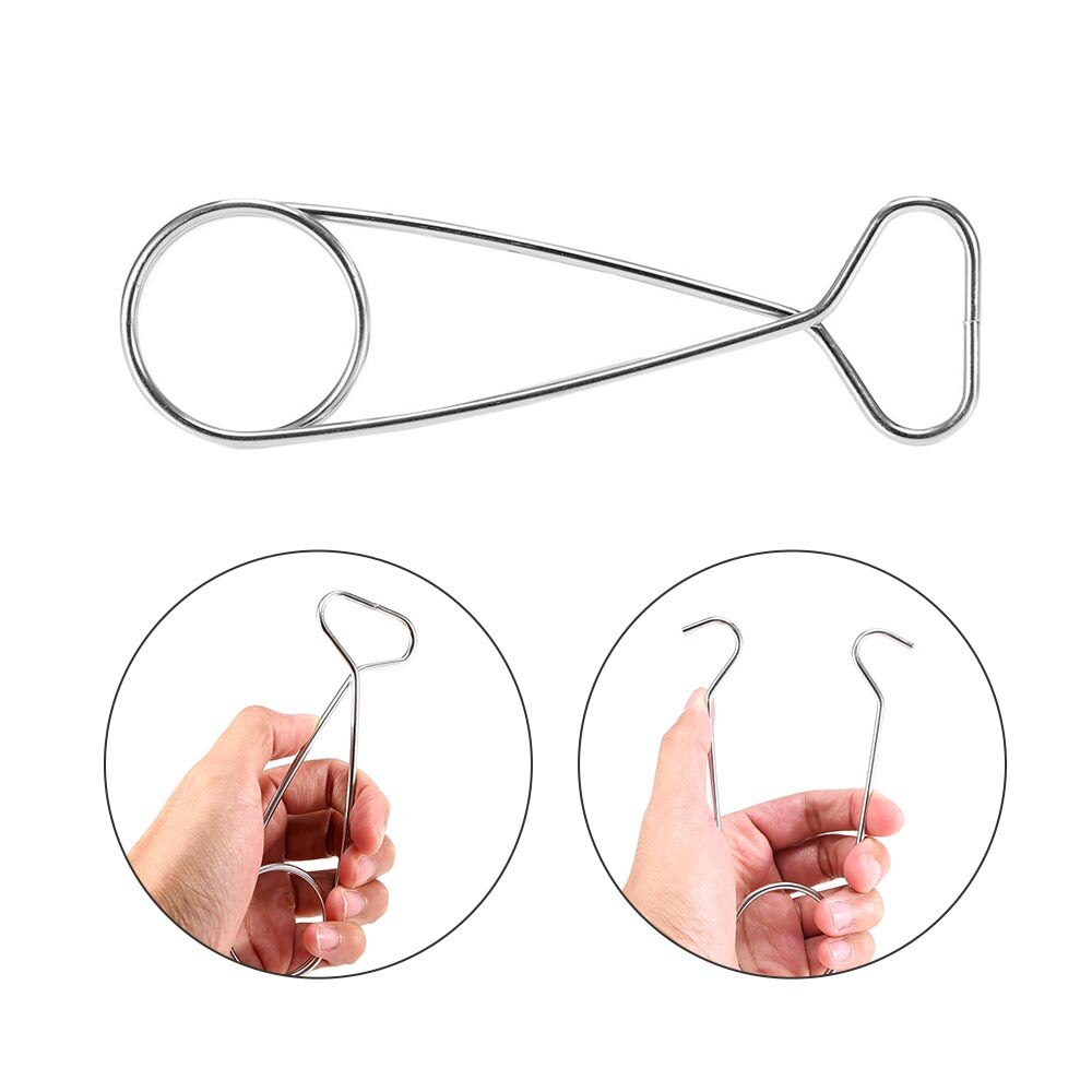 Écarteur de bouche de poisson Portable en acier inoxydable, ouvre-bouche de poisson, dispositif de découplage, outil de pêche,