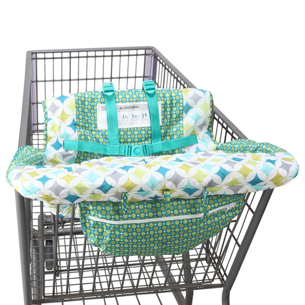 Baby indkøbskurv pude børn folde trolley pad baby spædbarn & småbarn / børn pude mat til supermarked indkøbskurv