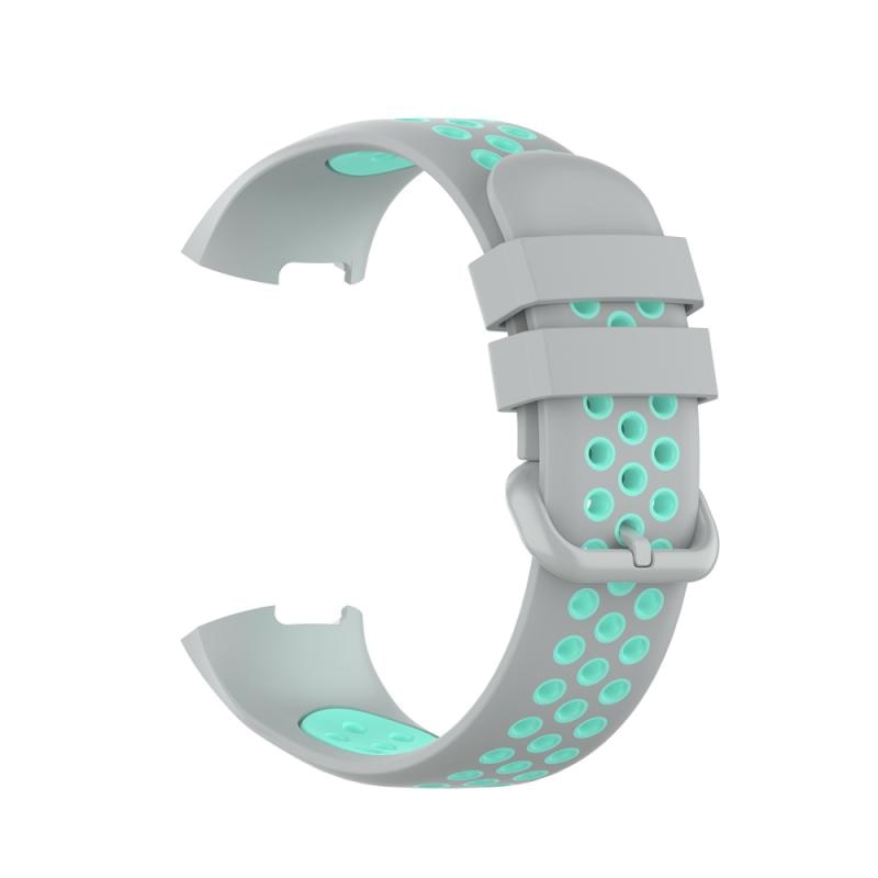 SDual-color Silicone Strap For Fitbit Charge 4/3 SE Smart Watch Band Smart Bracelet Fitbit Charge4/3 Wristband For Women Men
