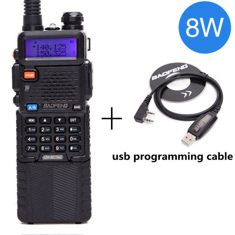 Baofeng Uv R W Krachtige Walkie Talkie Draagbare Grandado