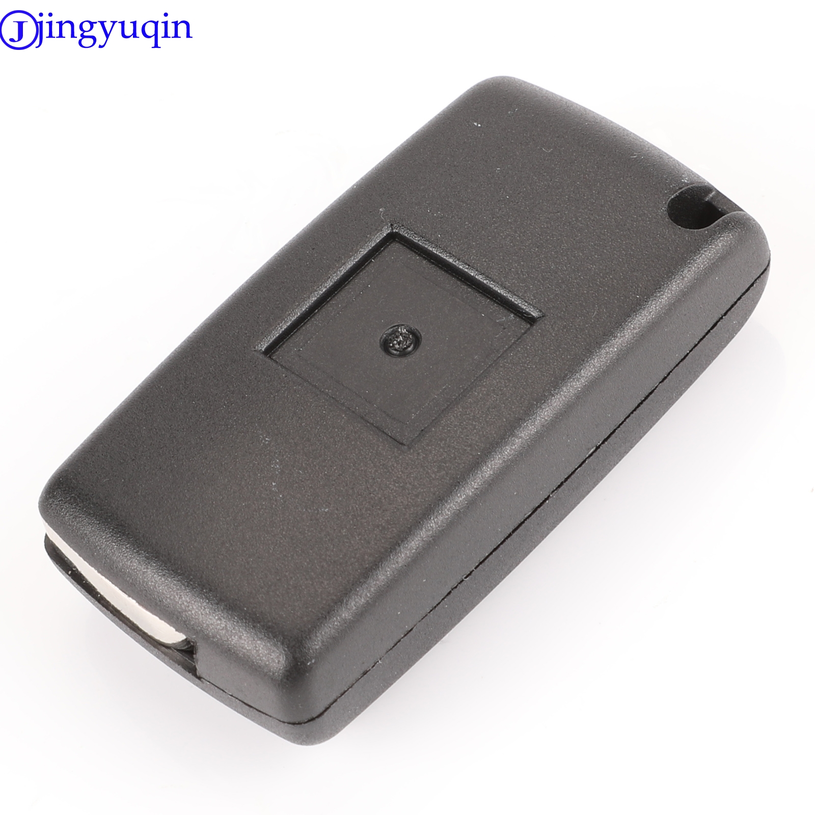 Jingyuqin-carcasa para llave de coche, carcasa para Peugeot 307, 407, 308, 607, Citroen C2, C3, C4, C5, C6, C8, XSARA PICA CE523, HU83, CE536, VA2