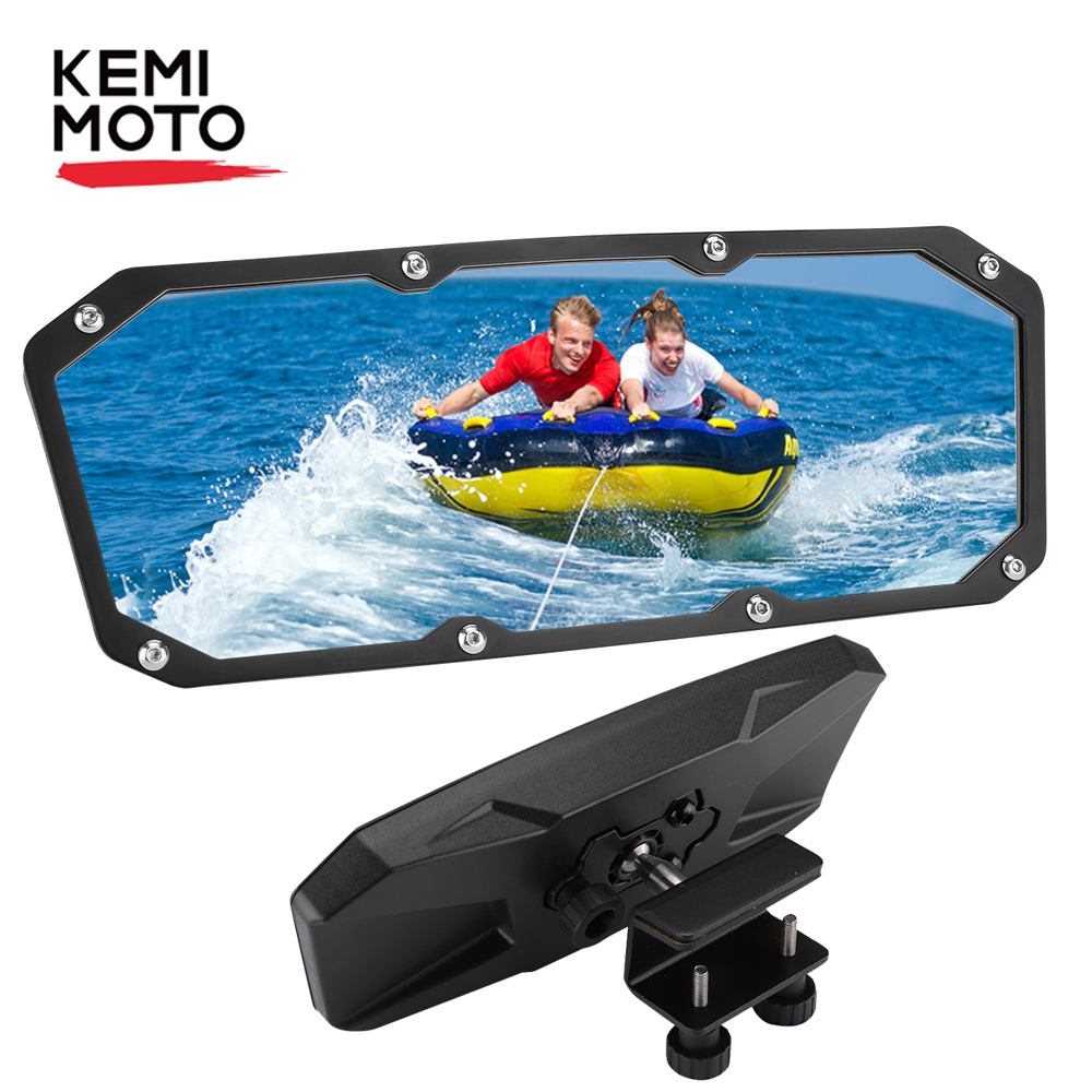 Boat Rear View Mirror Marine Accessories For Jet Ski Yacht Boat Rearview Mirrors Personal Watercraft PWC Surfing Universal !