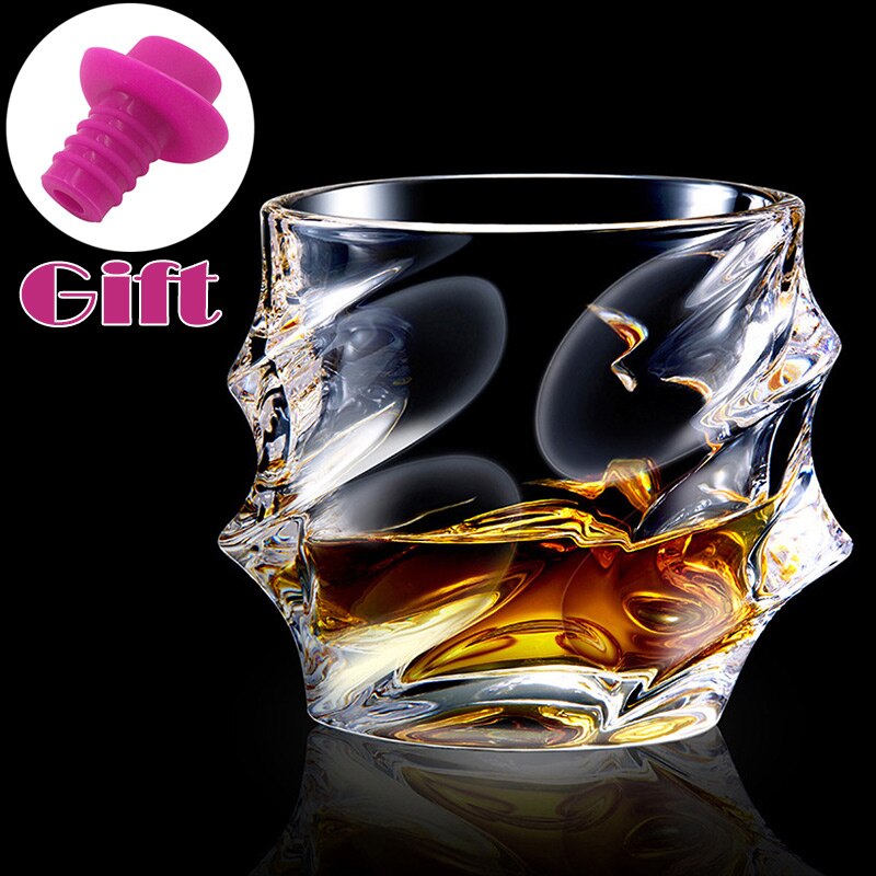 European style whiskey glass home glass wine glass crystal wine glass bar spirit glass beer glass wine set good: E