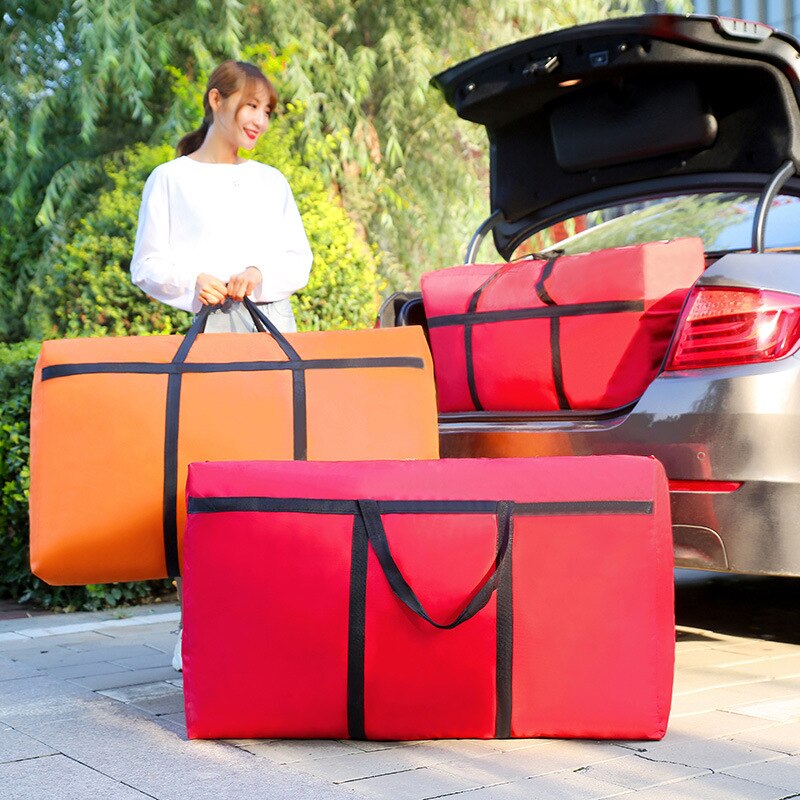 Ruchoma torba Szkoła Wyższa podręczny schowek-organizer szafa Organizer o dużej pojemności zagęszczony wodoodporny odporny na kurz kołdra na ubrania