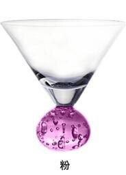 Boll färg triangel bubbla boll kopp liten vin cocktail likör glas whisky tuning bar fashionabla glas: C