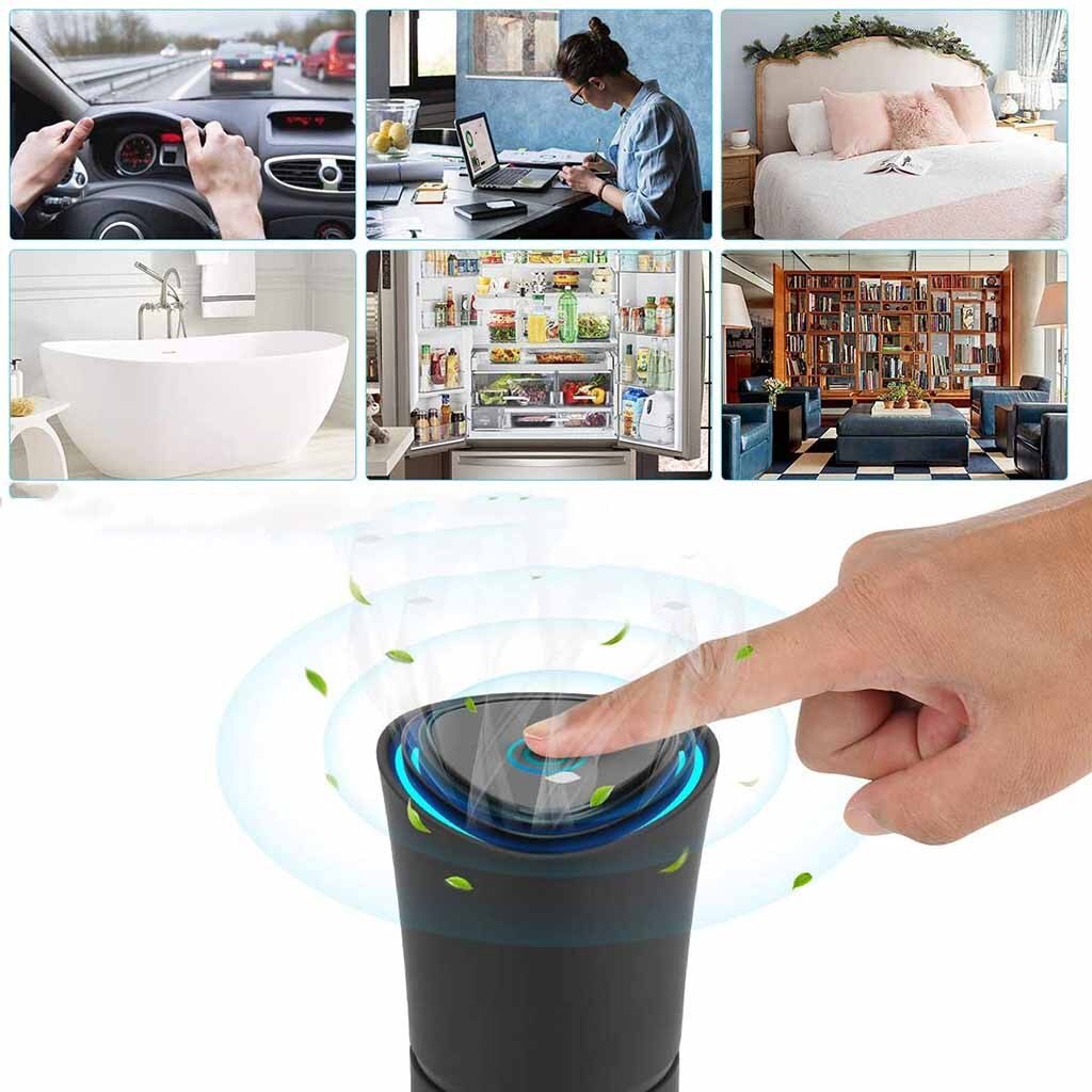 Purificateur d'air Hepa Intelligent | Pour voiture/nature, purificateur d'air frais, meilleur pour la voiture, le bureau et la maison, accessoires automobiles pour purificateur de voyage # G30