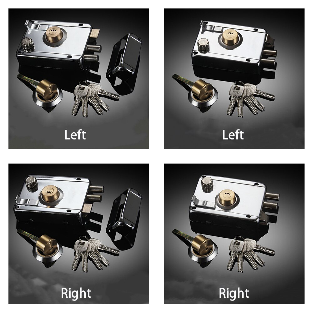 Segurança fechadura da porta anti-roubo exterior universal suave múltipla seguro casa quarto de aço inoxidável anti-roubo profissional