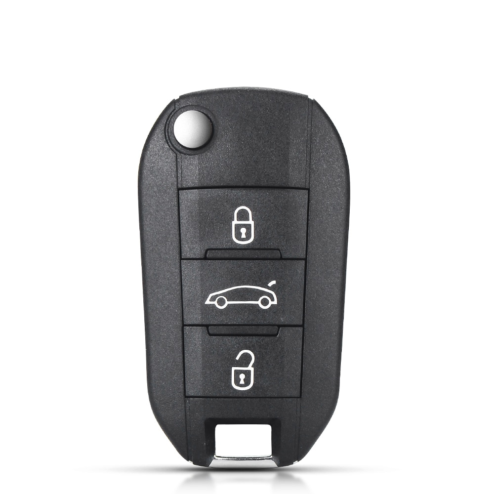 Keyyou til peugeot 208 301 308 5008 508 citroen  c4l hella flush  hu83/va2 uncut blade fjernbetjeningsnøgle skal