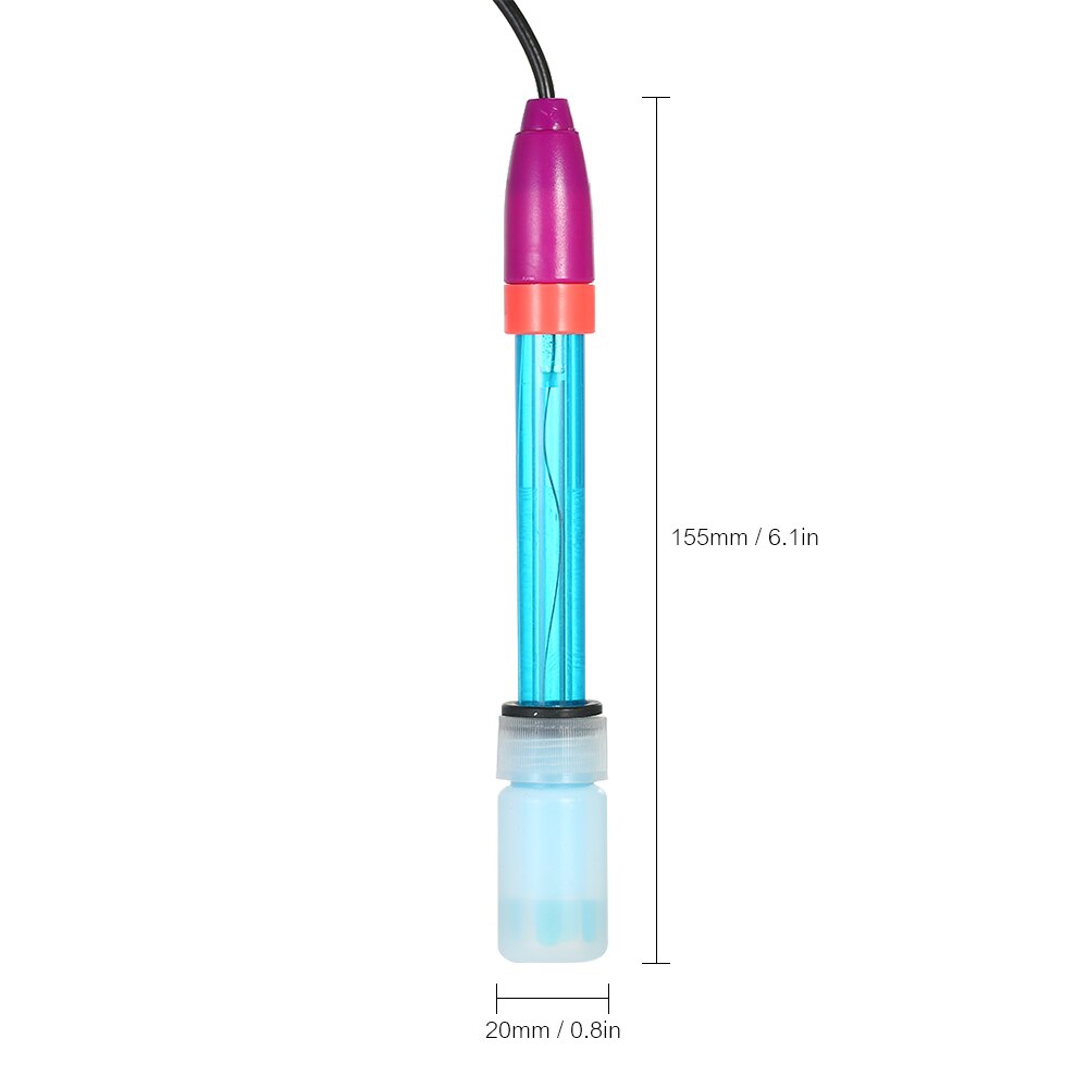 ORP Meter Electrode Probe Test PH Meter Aquarium Hydroponic Laboratory Electrode Measure the Redox Potential BNC Q9 Connector