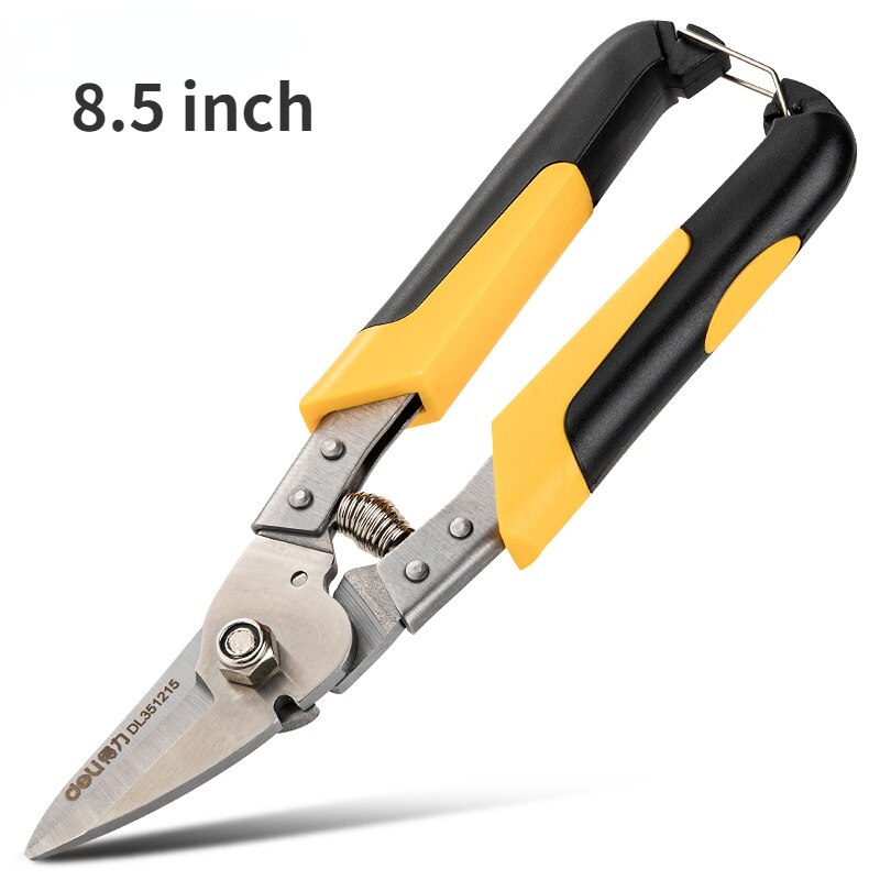 Metall Schneiden Schere Eisen Kupfer Aluminium Platte Cut Scheren Multifunktionale Kiel Schere Industrielle Arbeit Haushalt Hand Werkzeuge: Beige
