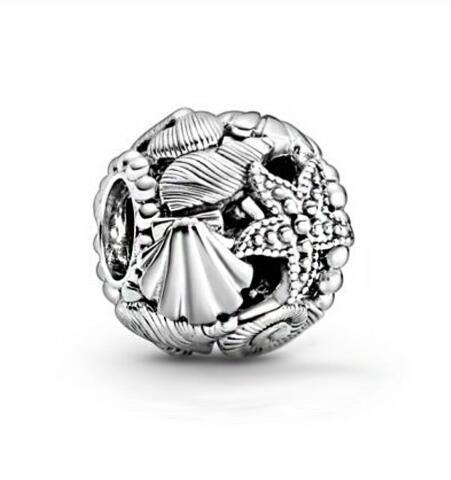 2020 verão novo 925 prata esterlina balançar encantos contas caber pan original pulseiras feminino jóias diy: Damasco
