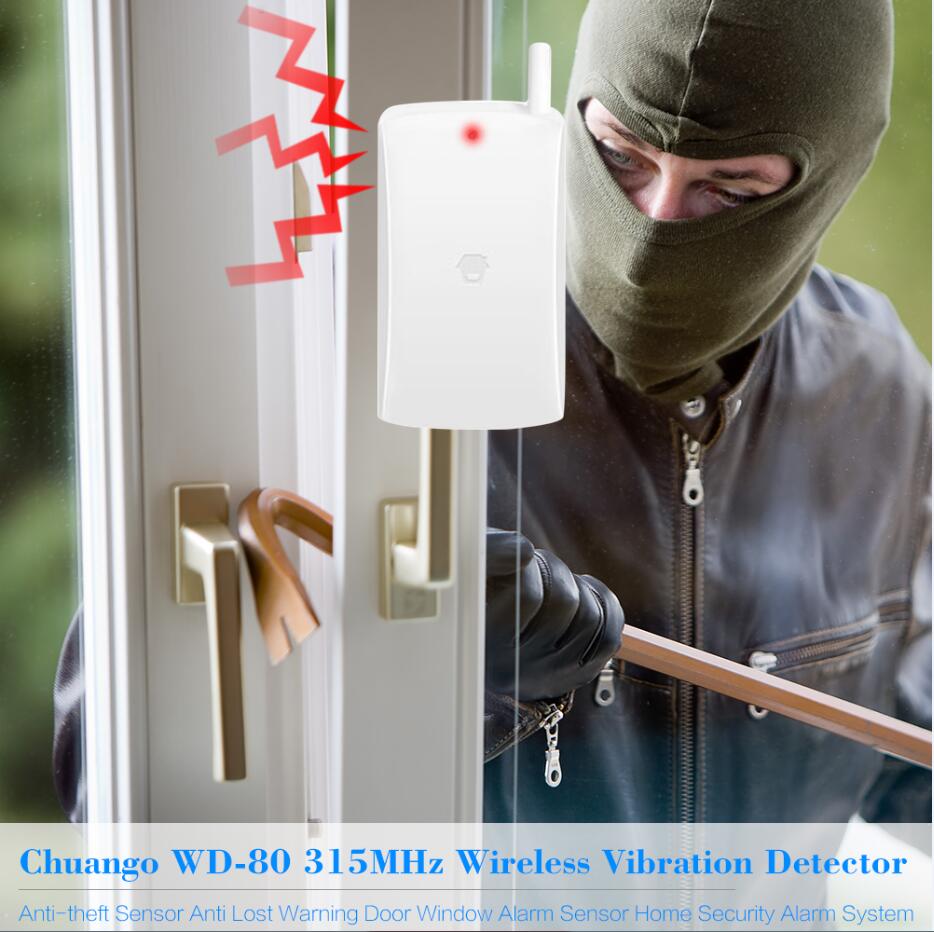 315 mhz trådløs auto-dial gsm alarm sikkerhedssystem kit app fjernbetjening lcd/rfid touch tastatur sikkerhedsalarm system eu: F