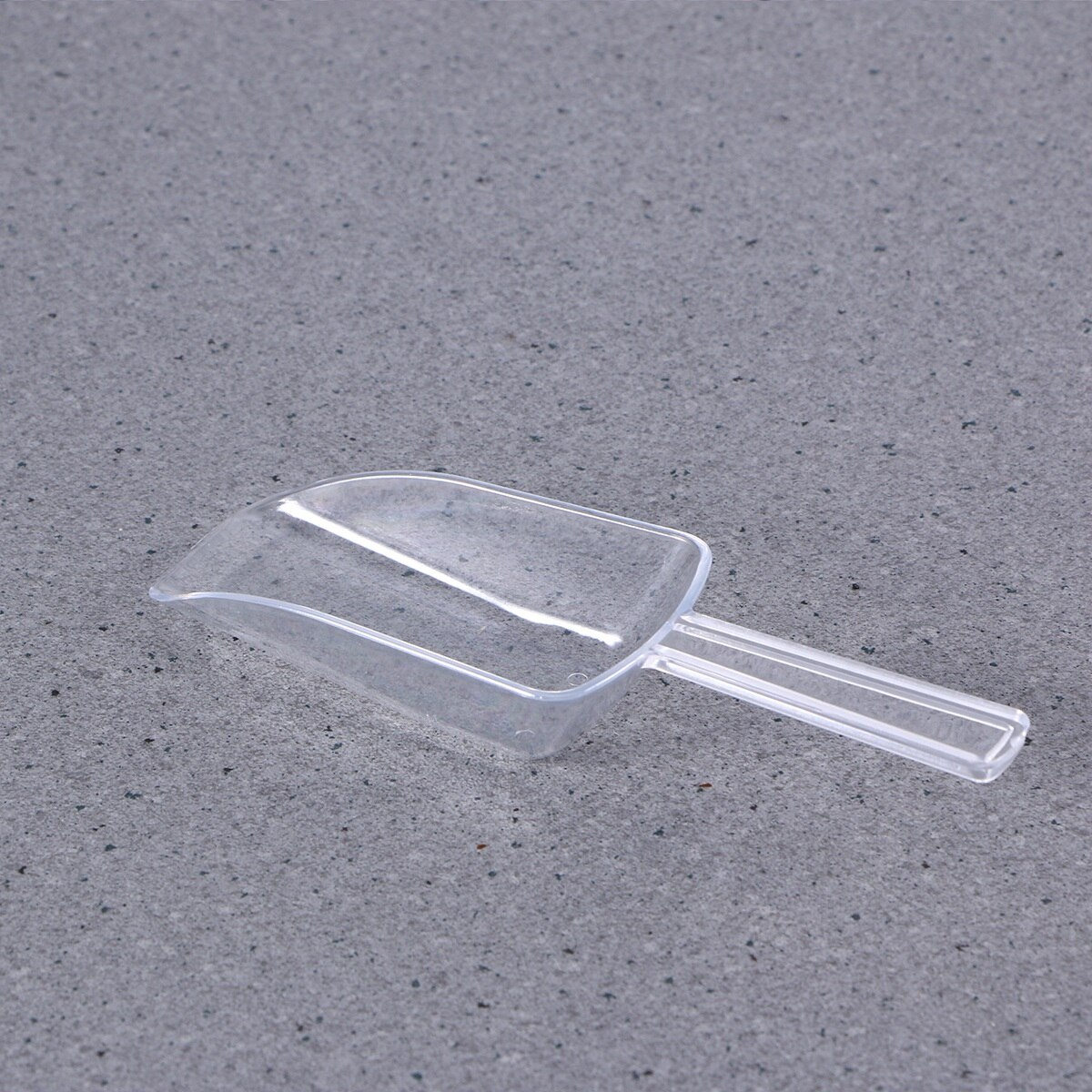 12 stk plastik scoop mini popcorn mel dessert bønner is buffet slik scoop skovl til butik supermarked hjemme fest forsyninger