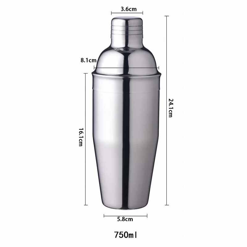 Meerdere Maten Rvs Boston Shaker Cocktail Boston S... Grandado