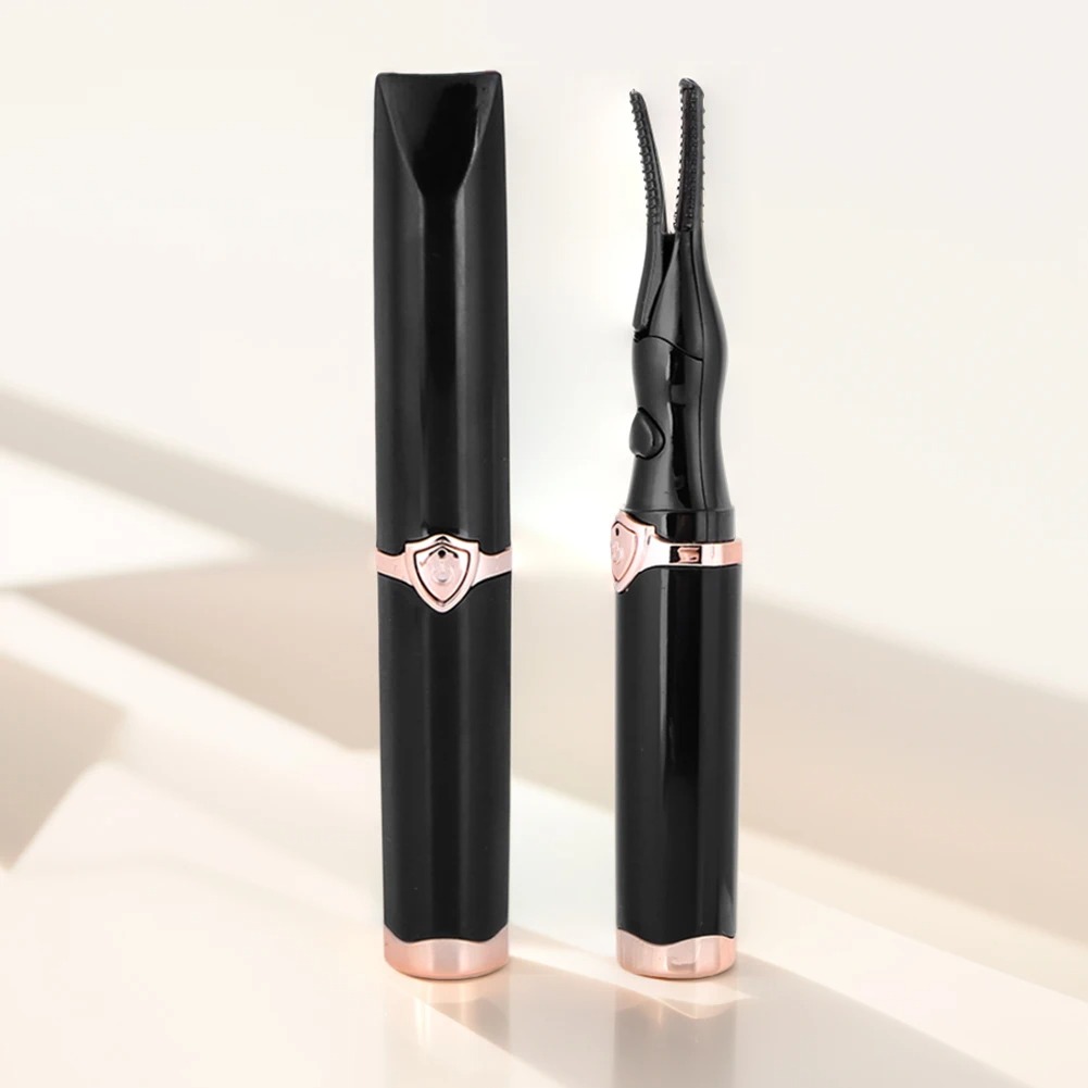 Beheizter Wimpernzange, über USB wiederaufladbar, elektrischer Wimpernzange, 2 Heizmodi, langlebig für schnelles, natürliches Locken