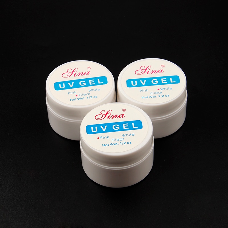 14g/ box extension gel pink/hvid/klar nail extend lim nail art uv building gel negle gel lak til negle former akryl tips