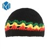 Hip Hop gorro de punto de peluca trenza sombrero masculino jamaicano Marley gorro Rasta invierno Hombre rastas Reggae Czapka Zimowa: D