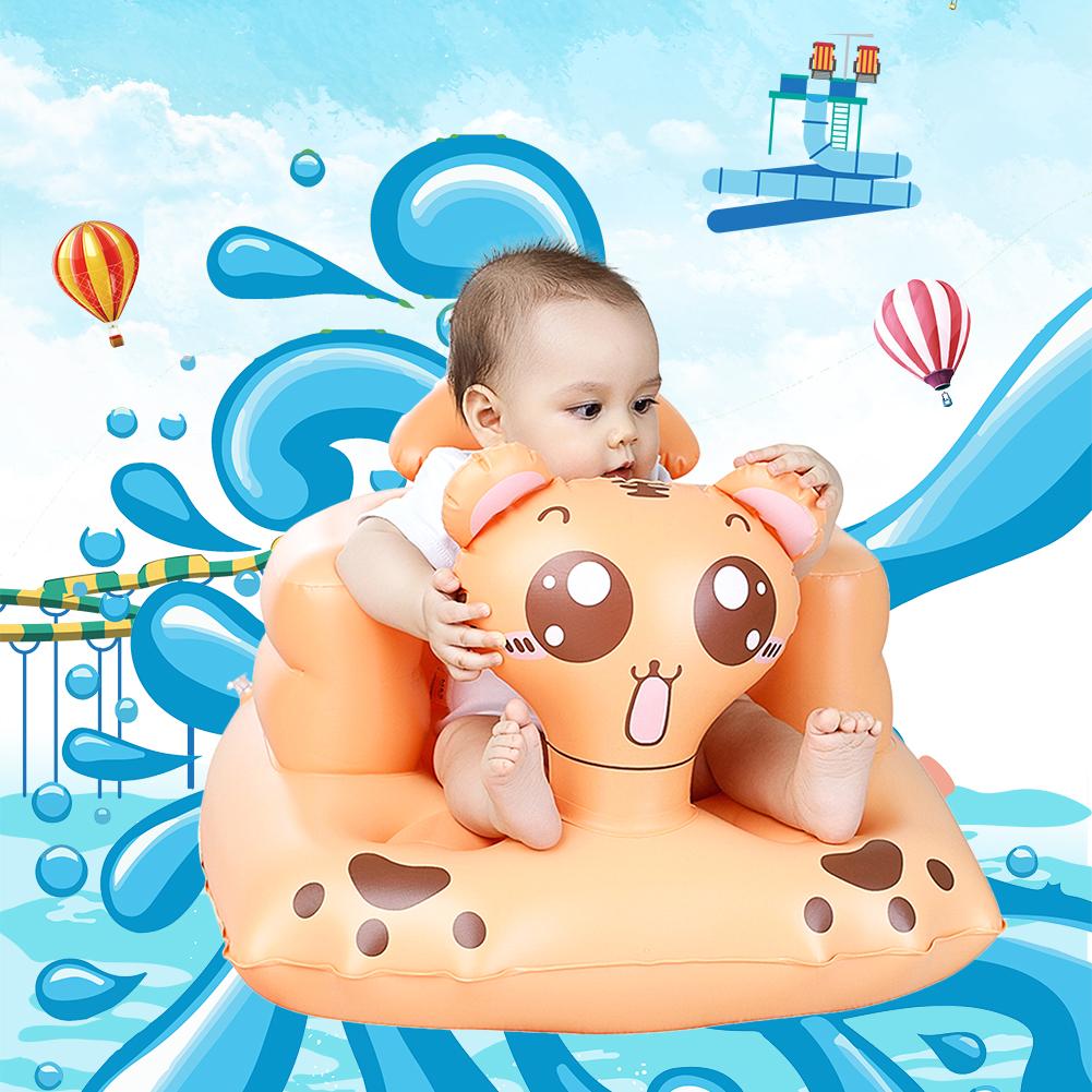 Multifunctionele Opblaasbare Sofa Opblaasbare Seat Baby Diner Stoel Draagbare Bad Kruk Voor Baby 'S: Default Title