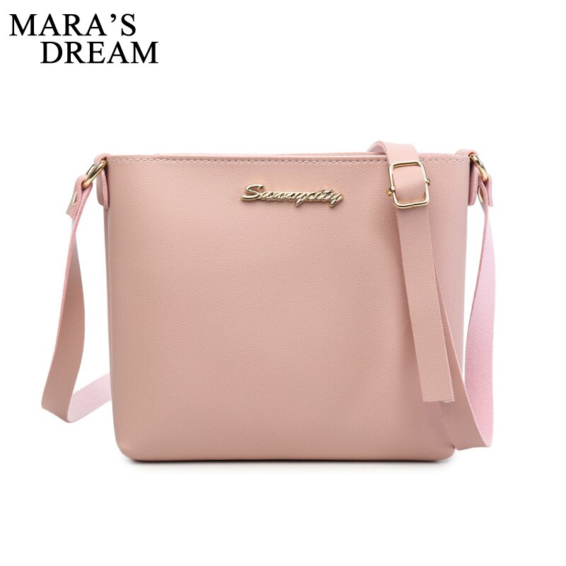 Mara's Dream Women Solid Zipper Shoulder Bag Crossbody Bag Messenger Phone Coin Bag Small Bolsas Feminina Saco Bags