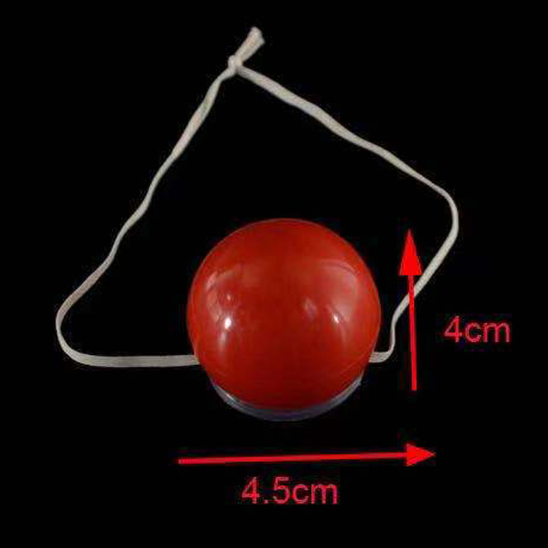 20pcs Plastic Red Clown Noses Light Up Blinking Reindeer Nose for Party Balls Circus Costume Red Wedding Festival