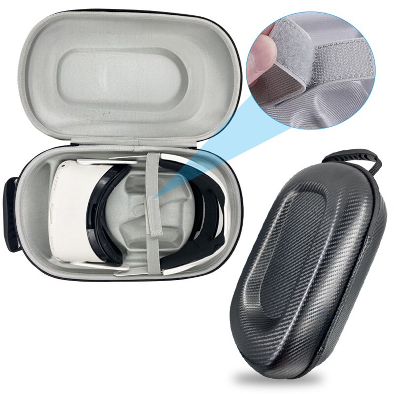 For Oculus Quest 2 Storage Bag Elite Head Strap Travel Carrying Case ShockProof Waterproof Protective Box VR Glasses Accessories