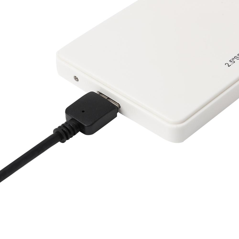 2.5 Inch USB3.0 Naar Sata Ssd Hdd Case Harde Schijf Behuizing Externe 5 Gbps Hdd Disk Box Ondersteuning 2Tb voor Windows Mac Os