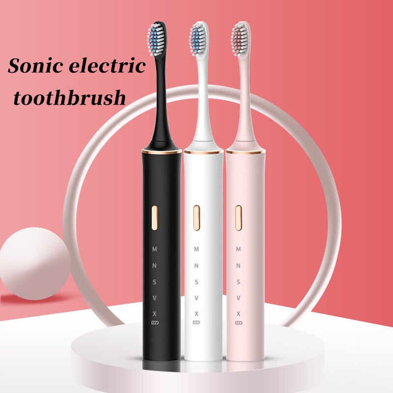 Smart electric toothbrush adult students soft hair automatic USB charging ultrasonic couples brushing comfortable and healthy