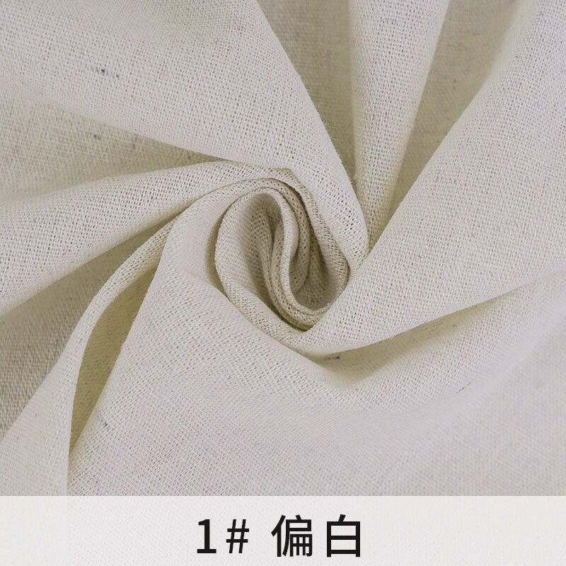 Najlepiej sprzedająca się surowa tkanina eko len szorstka solidna poliestrowa tkanina bawełniana robić szycia worek robić przechowywania i poszewka na poduszkę w tle: 1 / 45X45cm mały kawałek