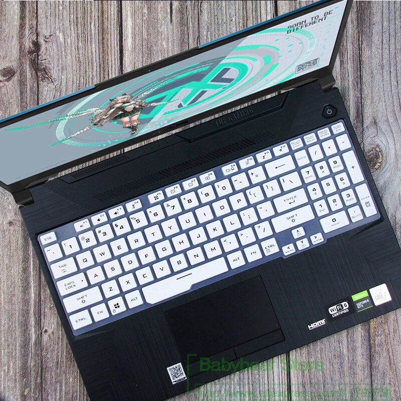Housse de clavier d&#39;ordinateur portable en Silicone, pour Asus TUF A17 FA706 Fa 706ii FA706 iu a15 FA506IH FA506 FA 506 iu FA506iv Fa506ii