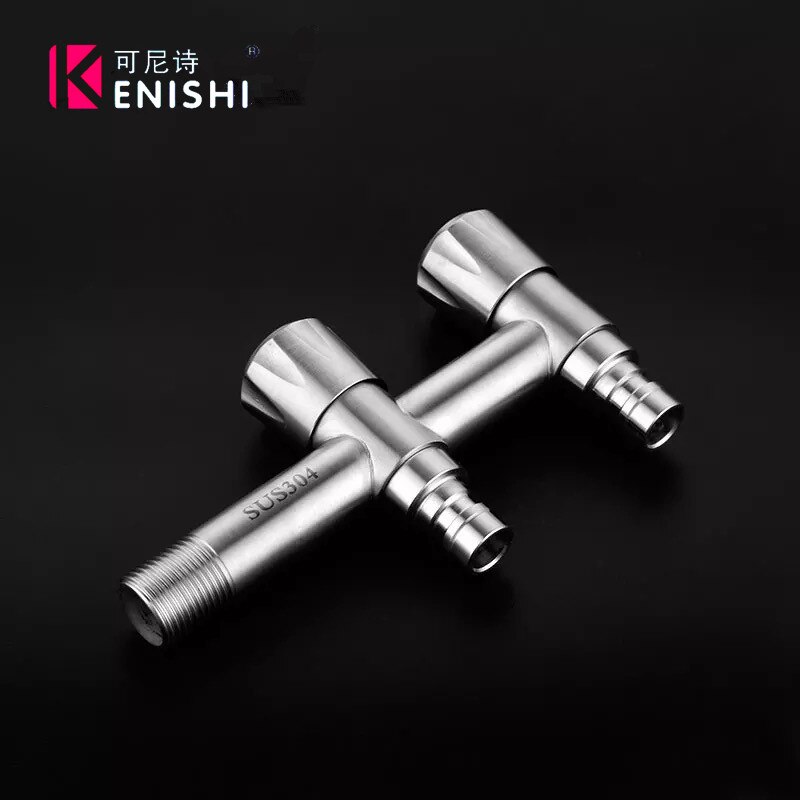 304 stainless steel Washing Machine Faucet double use bibcock Laundry Mop Pool Tap Dual Handles washing machine taps