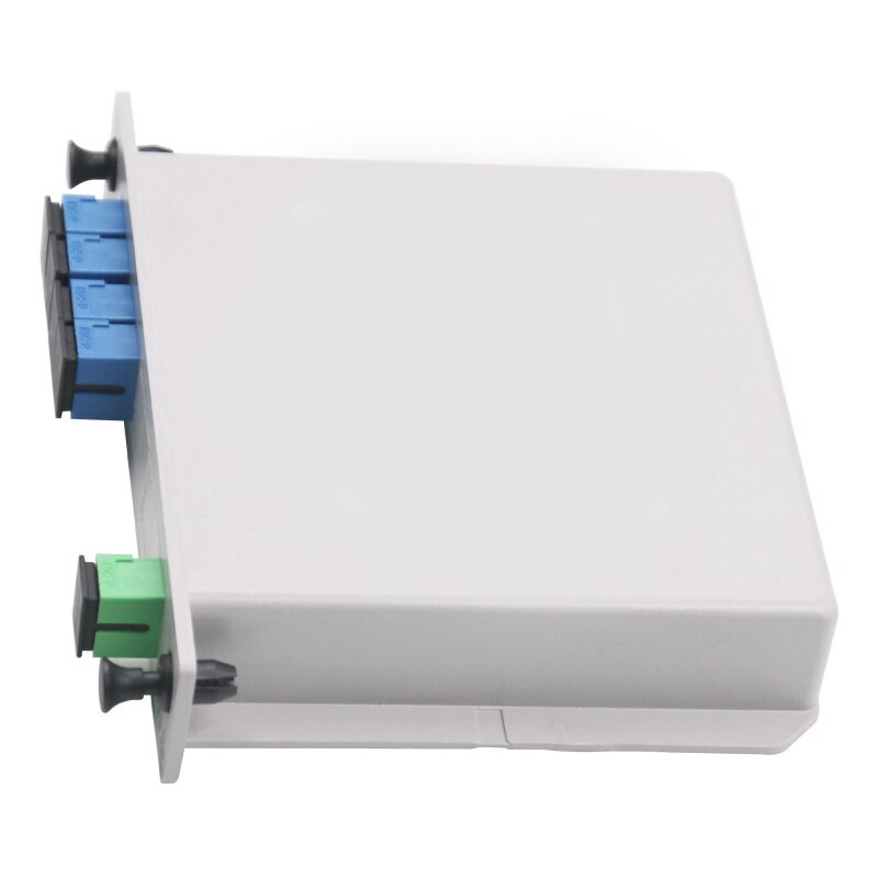 1:4 glasvezel plc-splitter sc/upc 1 x 4 lgx-box cassettekaart-invoegmodule plc-splitter