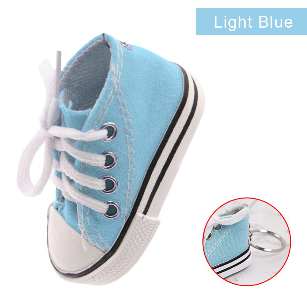Bicycle Foot Support Small Shoes Motorcycle Bracket Side Tripod Standing Expansion Board Mini Shoes Key Chain Bike Accessories: Sky Blue