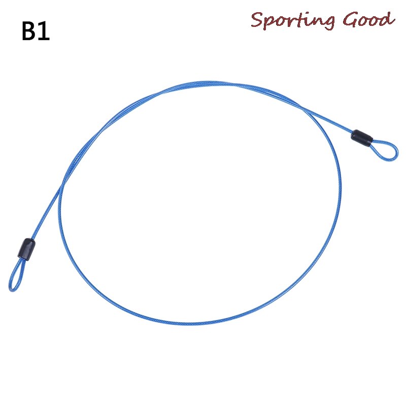 Safety Cable Steel Wire Rope 50cm For Outdoor Sports Bike Lock Guard Security Luggage: B1