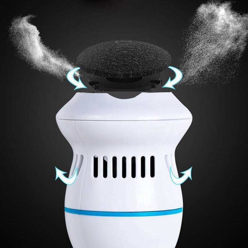 Lima eléctrica para los pies, eliminador de callos al vacío, recargable por USB, para pedicura y piel muerta