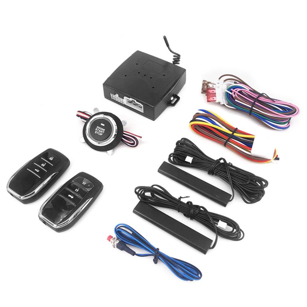 Sistema de arranque sin llave para coche, alarma remota antirrobo para SUV, botón de arranque automático, alarma de entrada sin llave, accesorios para coche de 12V: For x5
