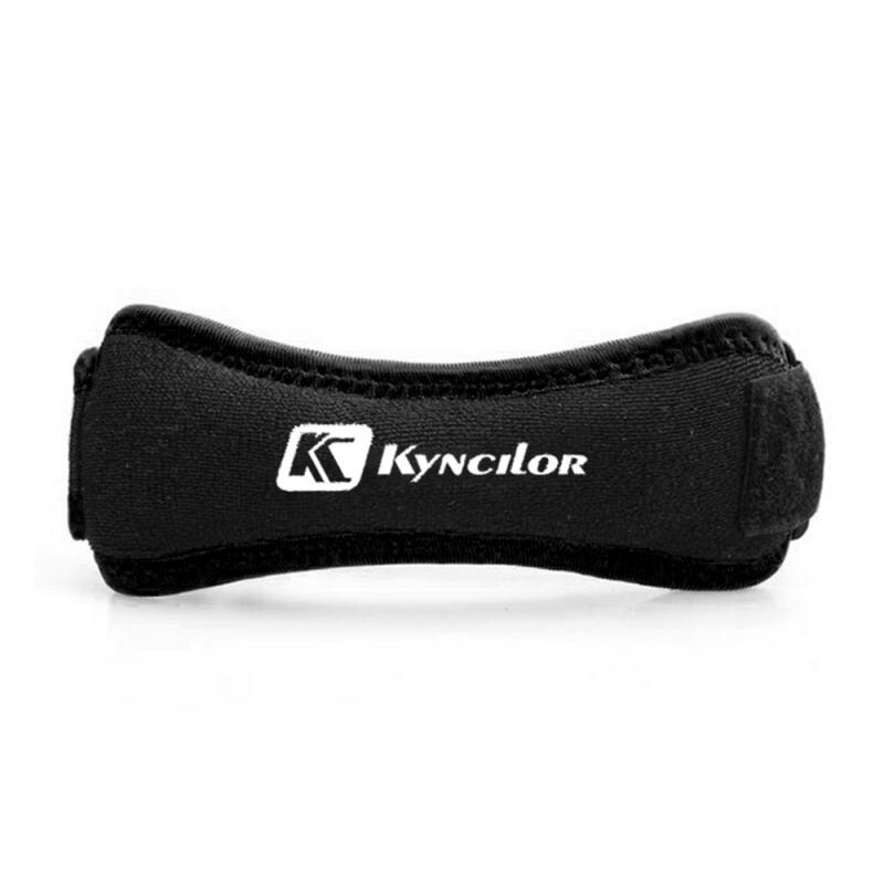 Rodillera de soporte para la rodilla, banda elástica para deporte, Almohadillas protectoras para fútbol, correr, Fitness: Negro