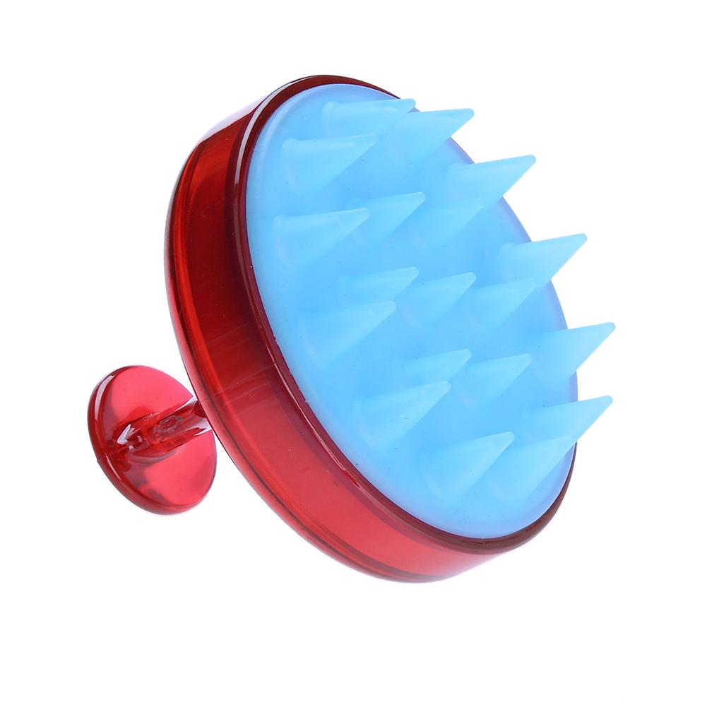 Brosse de Massage du cuir chevelu en Silicone, 1 pièce, pour shampoing, douche, pour le corps, peigne à cheveux, outils de coiffure: 12