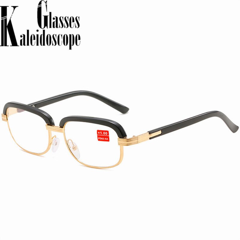 Real Glass Lens Reading Glasses Men Women Vintage Presbyopic Glasses Big Frame Hyperopia Diopter Eyewear +1.5 2.0 2.5 3.0 3.5 4