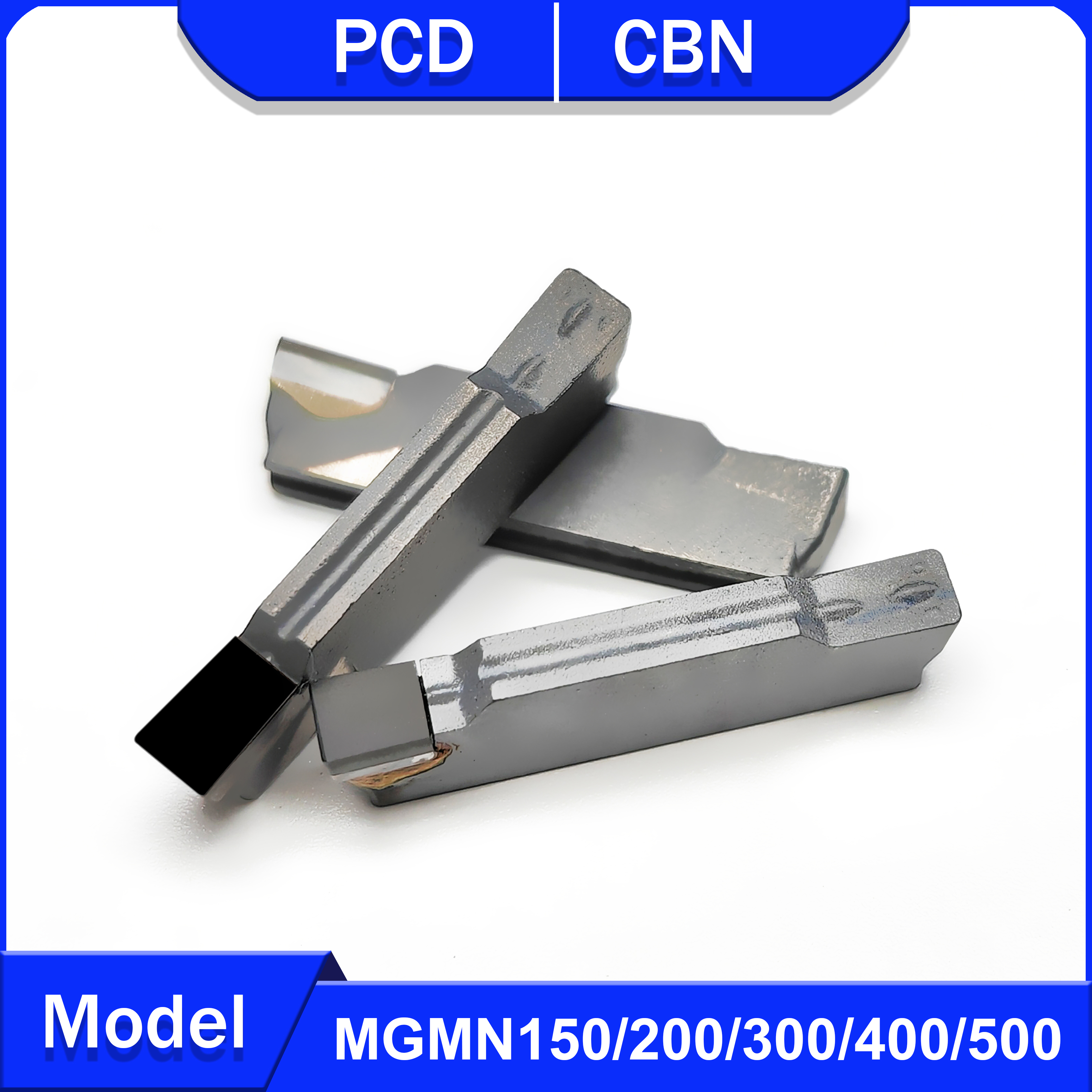 Herramienta de torneado PCD MGMN150 MGMN200 MGMN300 MGMN400 MGMN500 para herramientas CBN de cobre y aluminio para acero duro y hierro fundido MGMN
